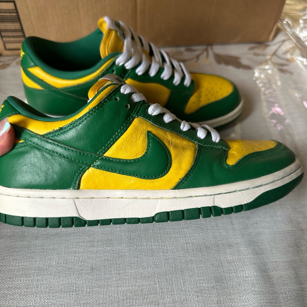 Nike Green and Yellow Sneakers